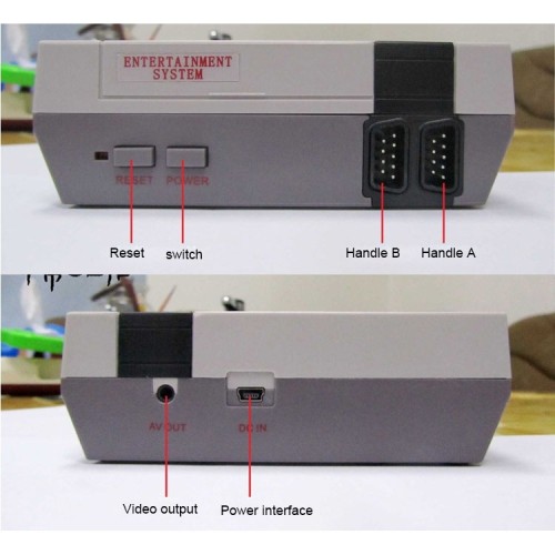 Console videogiochi retrò, con 620 giochi, per la famiglia Console videogiochi retrò, con 620 giochi, per la famiglia
