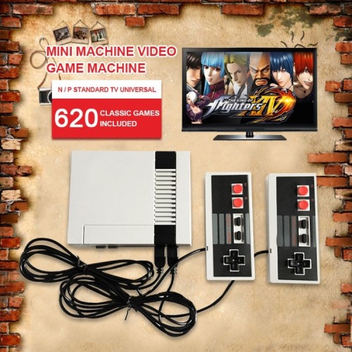 Console videogiochi retrò, con 620 giochi, per la famiglia Console videogiochi retrò, con 620 giochi, per la famiglia