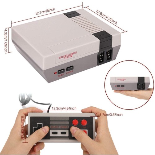 Console videogiochi retrò, con 620 giochi, per la famiglia Console videogiochi retrò, con 620 giochi, per la famiglia