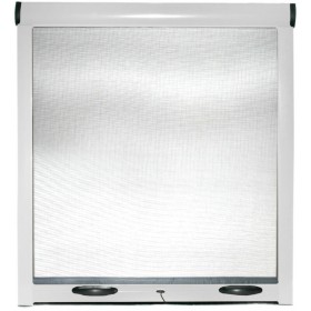 Zanzariera a rullo avvolgibile riducibile con frizione finestra kit zanzariere 150 X 250 Cm Bianco